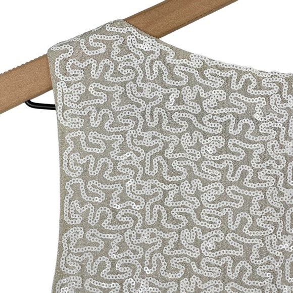 Joan Vass Sequin Tank Medium NWT Sparkle Shiny NYE Going Out New Years Eve Top - Picture 7 of 10